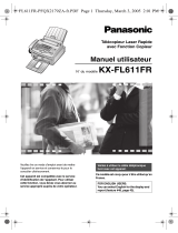 Panasonic KXFL611FR Le manuel du propriétaire