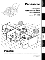 Panasonic UF-4100 Le manuel du propriétaire