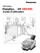 Panasonic UF-585 Le manuel du propriétaire