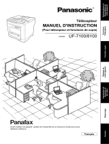 Panasonic UF7100 Mode d'emploi