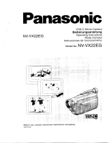 Panasonic NVVX22EG Le manuel du propriétaire