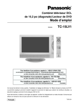 Panasonic TC-15LV1 Le manuel du propriétaire