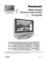 Panasonic TC-22LH30 Le manuel du propriétaire