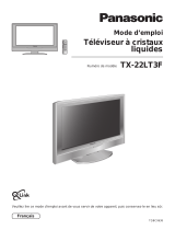 Panasonic TX22LT3F Le manuel du propriétaire