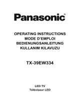 Panasonic TX39EW334 Mode d'emploi