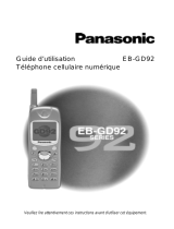 Panasonic EBGD92 Le manuel du propriétaire