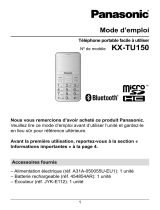 Panasonic KXTU150 Mode d'emploi