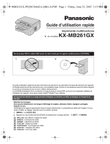 Panasonic KXMB261GX Mode d'emploi