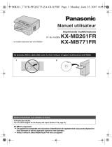 Panasonic KXMB261FR Mode d'emploi