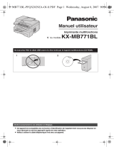 Panasonic KXMB771BL Mode d'emploi