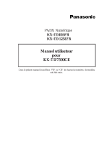 Panasonic KXTD816FR Le manuel du propriétaire