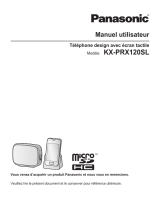 Panasonic KXPRX120SLW Mode d'emploi