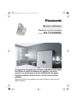 Panasonic KX-TCD202SL Le manuel du propriétaire