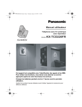 Panasonic KX-TCD220FR Le manuel du propriétaire