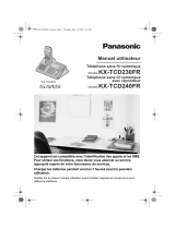 Panasonic KXTCD240FR Le manuel du propriétaire