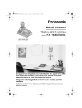 Panasonic KX-TCD230SL Le manuel du propriétaire