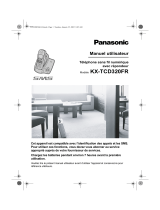 Panasonic KX-TCD320FR Le manuel du propriétaire