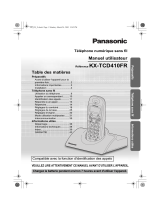 Panasonic kx-tcd410 Le manuel du propriétaire