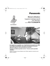 Panasonic KX-TCD820FR Le manuel du propriétaire