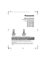 Panasonic KXTG1612BL Le manuel du propriétaire