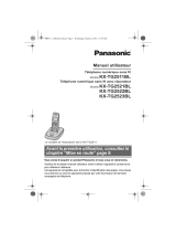 Panasonic KXTG2522BL Le manuel du propriétaire