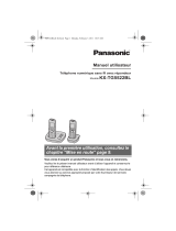 Panasonic KXTG5522BL Le manuel du propriétaire