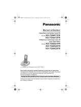 Panasonic KXTG6422FR Le manuel du propriétaire