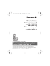 Panasonic KXTG6621SL Le manuel du propriétaire