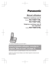 Panasonic KX-TG6711SL Le manuel du propriétaire