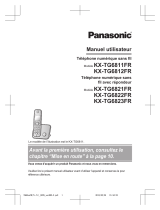 Panasonic TG6823 Le manuel du propriétaire