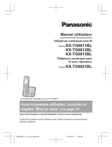 Panasonic KX-TG6821BLB Le manuel du propriétaire