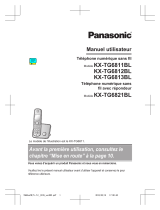 Panasonic KX-TG6821BLB Le manuel du propriétaire
