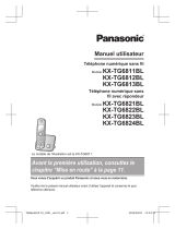 Panasonic KX-TG6822BLB Le manuel du propriétaire