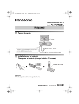 Panasonic KX-TG7100BL Le manuel du propriétaire