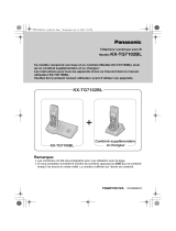 Panasonic KX-TG7102BL Le manuel du propriétaire