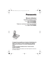 Panasonic KX-TG7220BL Le manuel du propriétaire