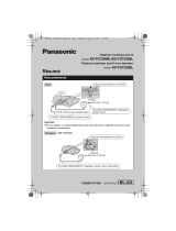 Panasonic KXTG7202BL Mode d'emploi