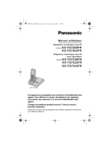 Panasonic KXTG7223FR Le manuel du propriétaire