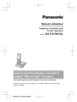 Panasonic KX-TG7861SL Le manuel du propriétaire