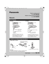 Panasonic KXTG8090SL Mode d'emploi