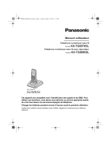 Panasonic KXTG8090SL Le manuel du propriétaire