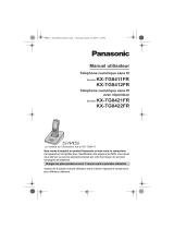 Panasonic KXTG8421FR Le manuel du propriétaire