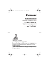 Panasonic KX-TG8421SL Le manuel du propriétaire