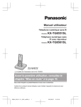 Panasonic KXTG8551SL Le manuel du propriétaire