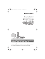Panasonic KXTG8611SL Le manuel du propriétaire