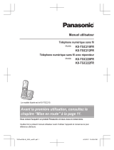 Panasonic KXTGC222FR Le manuel du propriétaire