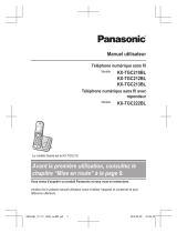 Panasonic KXTGC212BL Mode d'emploi