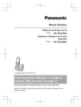 Panasonic KXTGC222SL Le manuel du propriétaire