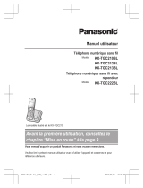 Panasonic KX-TGC210 Le manuel du propriétaire