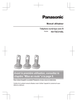 Panasonic KX-TGC313SL Le manuel du propriétaire